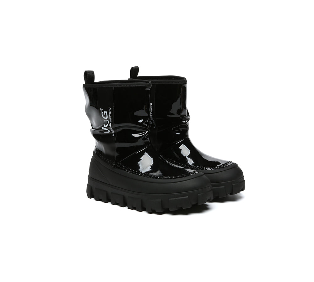 AUSTRALIAN SHEPHERD® UGG Boots Women Sheepskin Wool Waterproof Chunky Wren