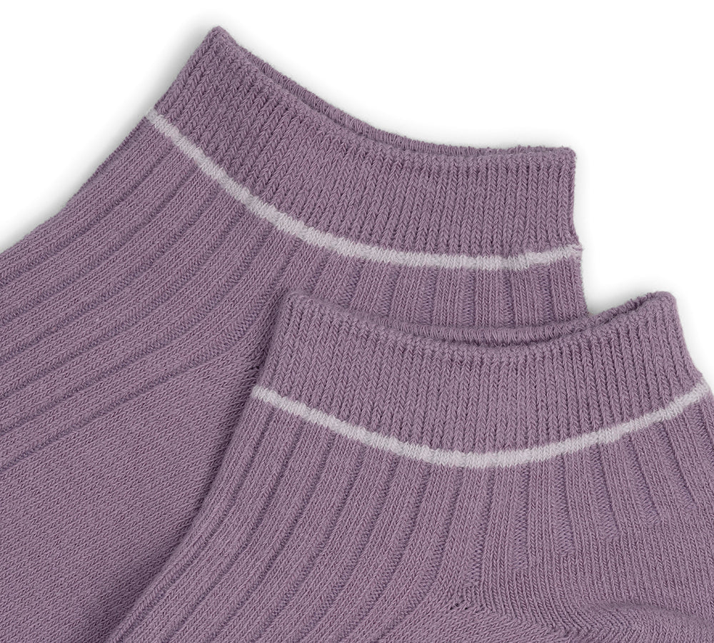TARRAMARRA® 100% Cotton Color Matching Shallow Mouth Socks One Pair