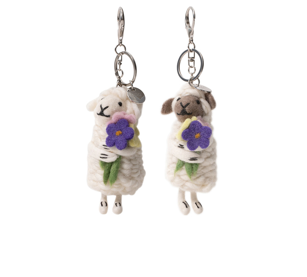 Australian Shepherd® Cute Plush Wolly Keyring