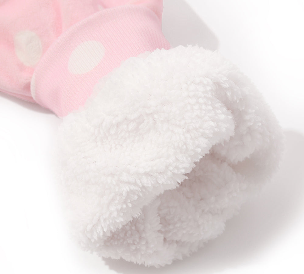 TARRAMARRA® Reversible Hoodie Blanket Unisex Pink Polka Dot