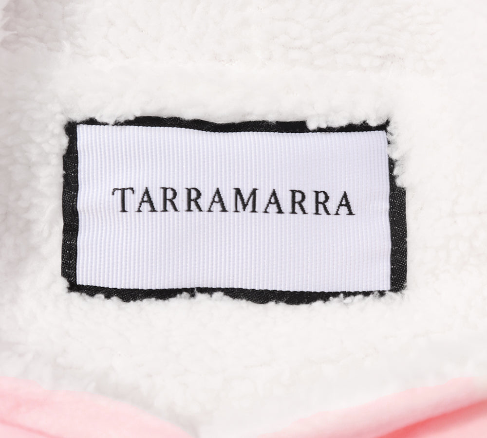 TARRAMARRA® Reversible Hoodie Blanket Unisex Pink Polka Dot