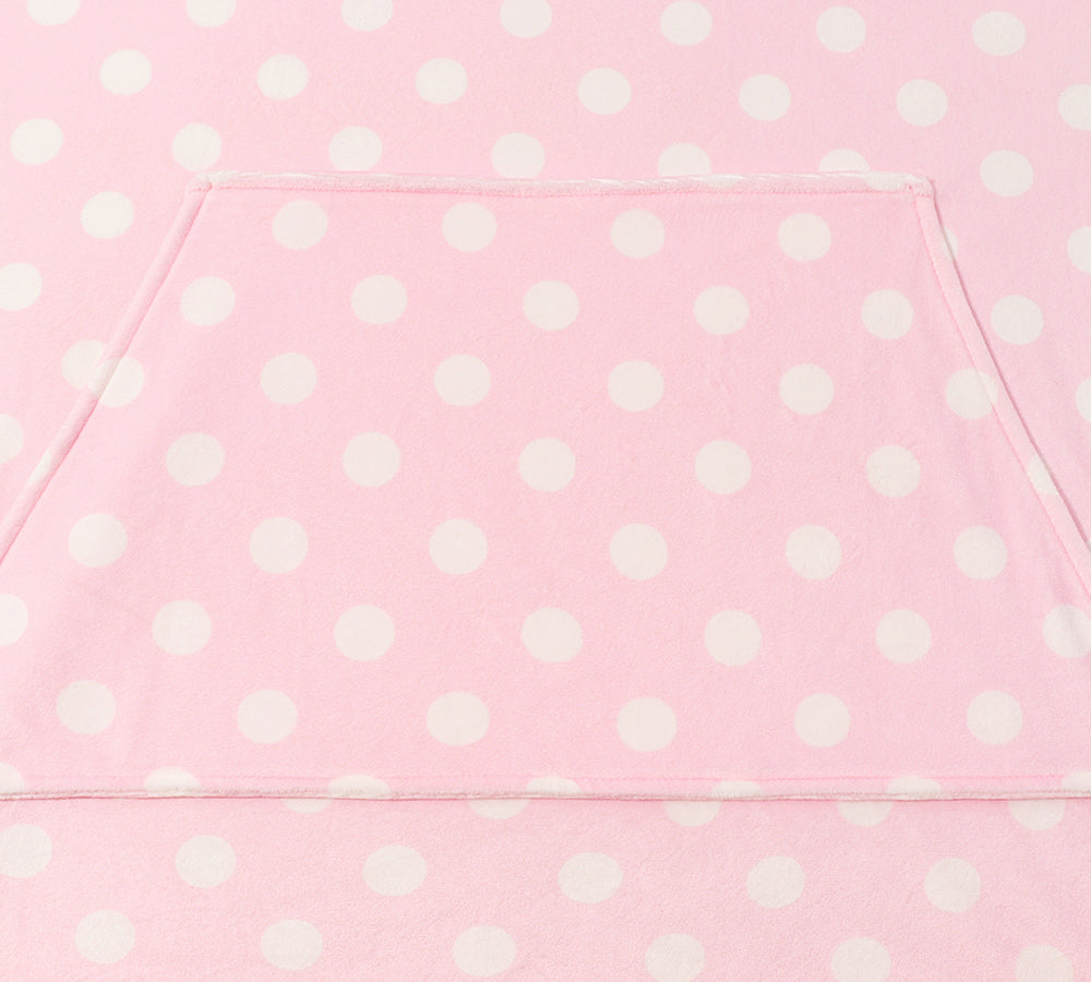 TARRAMARRA® Reversible Hoodie Blanket Unisex Pink Polka Dot
