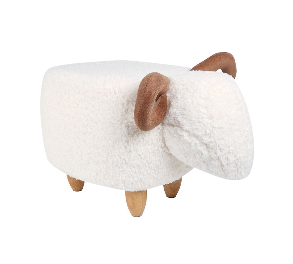 TARRAMARRA® Multi-functional Cute Ottoman Soft Sheep Pouffe