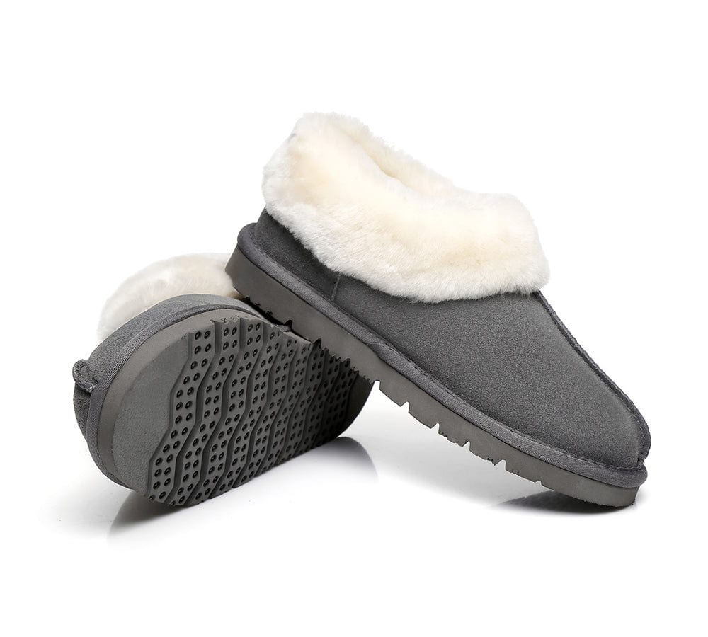 AUSTRALIAN SHEPHERD® UGG Slippers Sheepskin Wool Ankle Homey