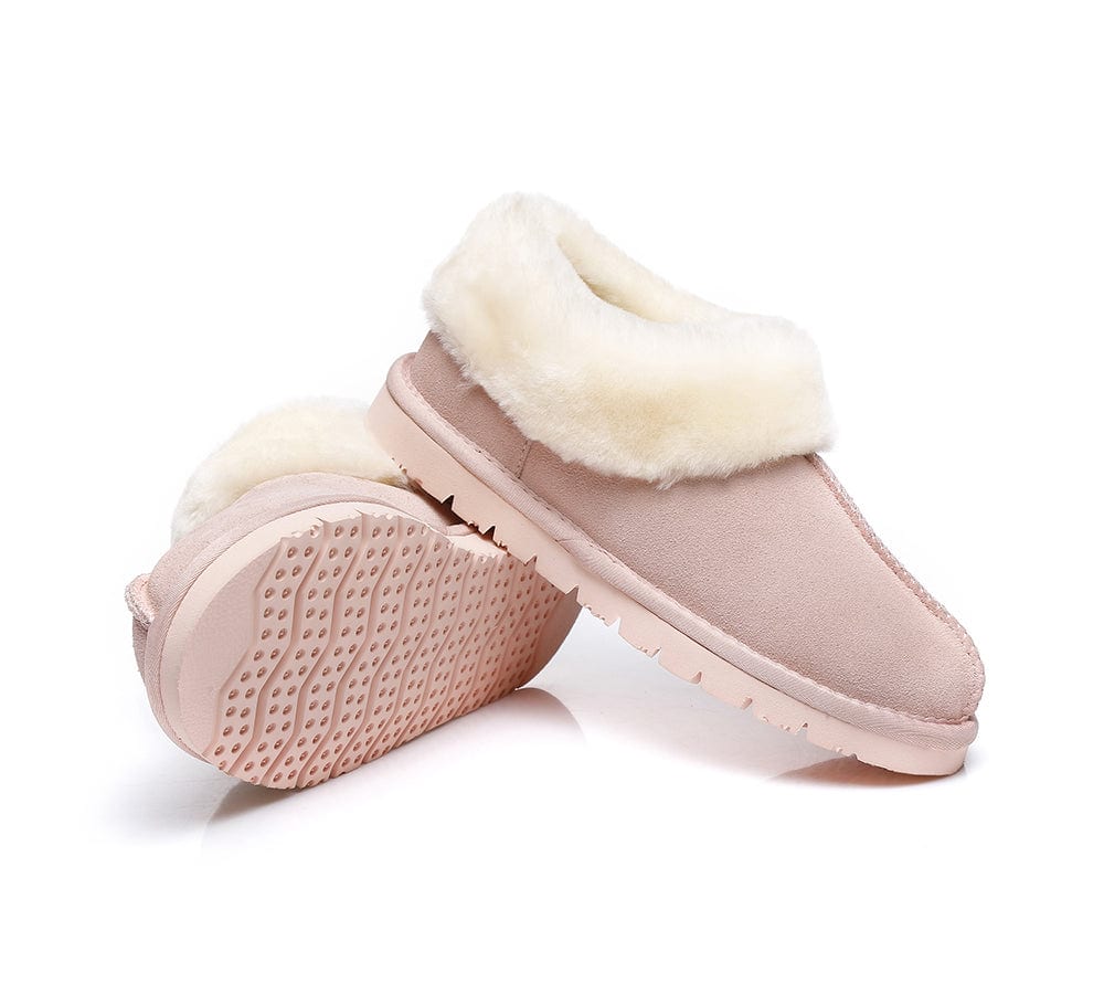 AUSTRALIAN SHEPHERD® UGG Slippers Sheepskin Wool Ankle Homey