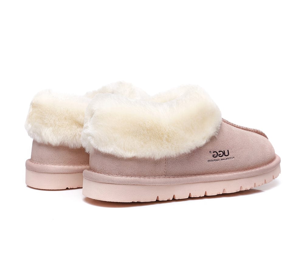 AUSTRALIAN SHEPHERD® UGG Slippers Sheepskin Wool Ankle Homey