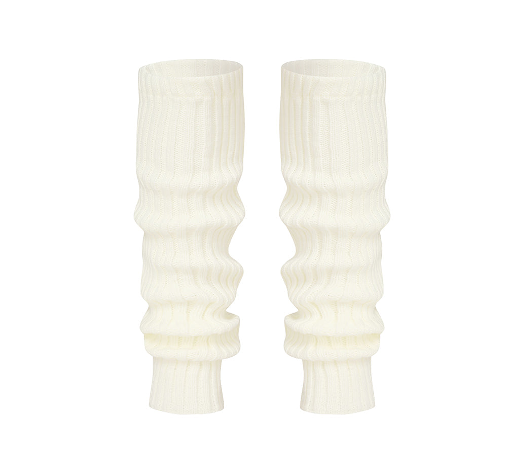 EVERAU® Women Stretchy Ribbed Knit Thick Leg Warmers