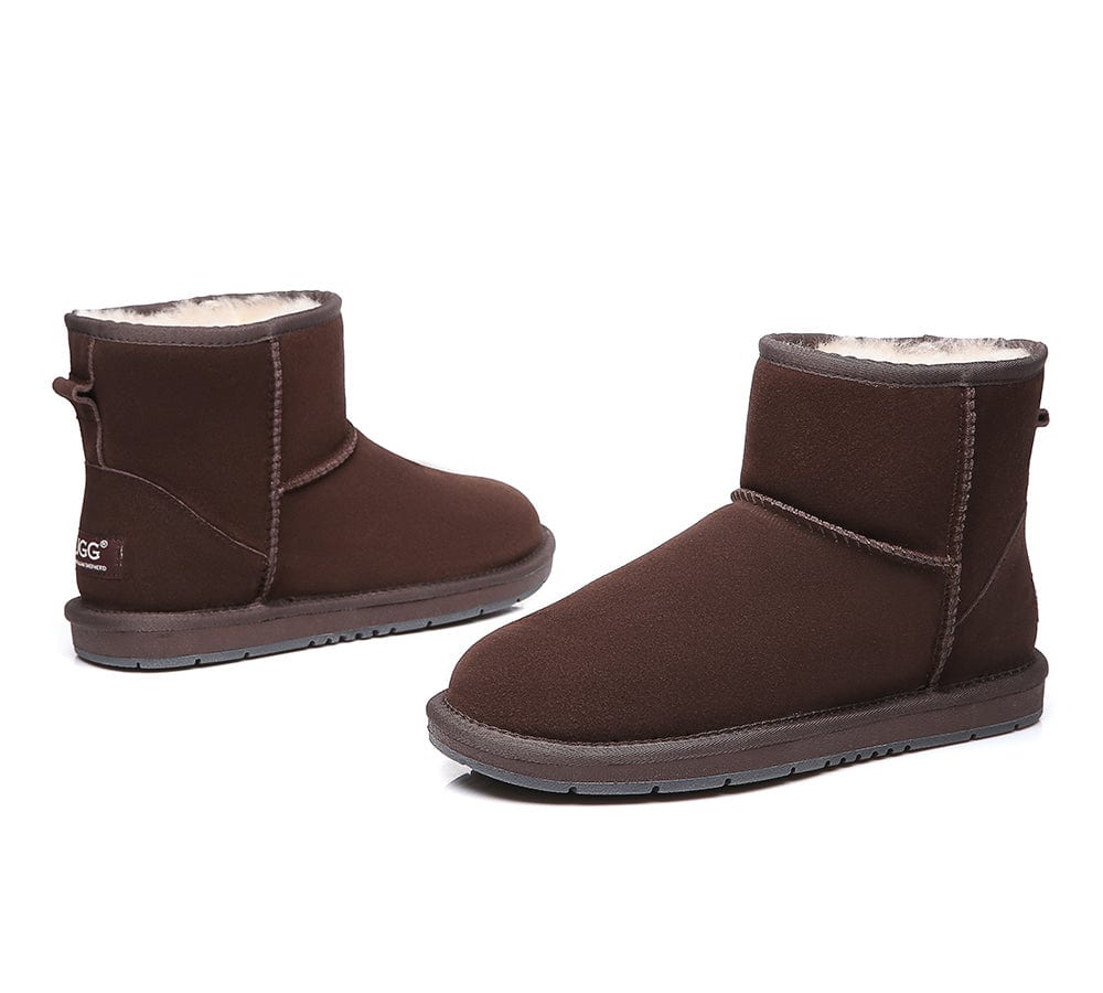 AUSTRALIAN SHEPHERD® UGG Boots Sheepskin Wool Mini Classic Suede