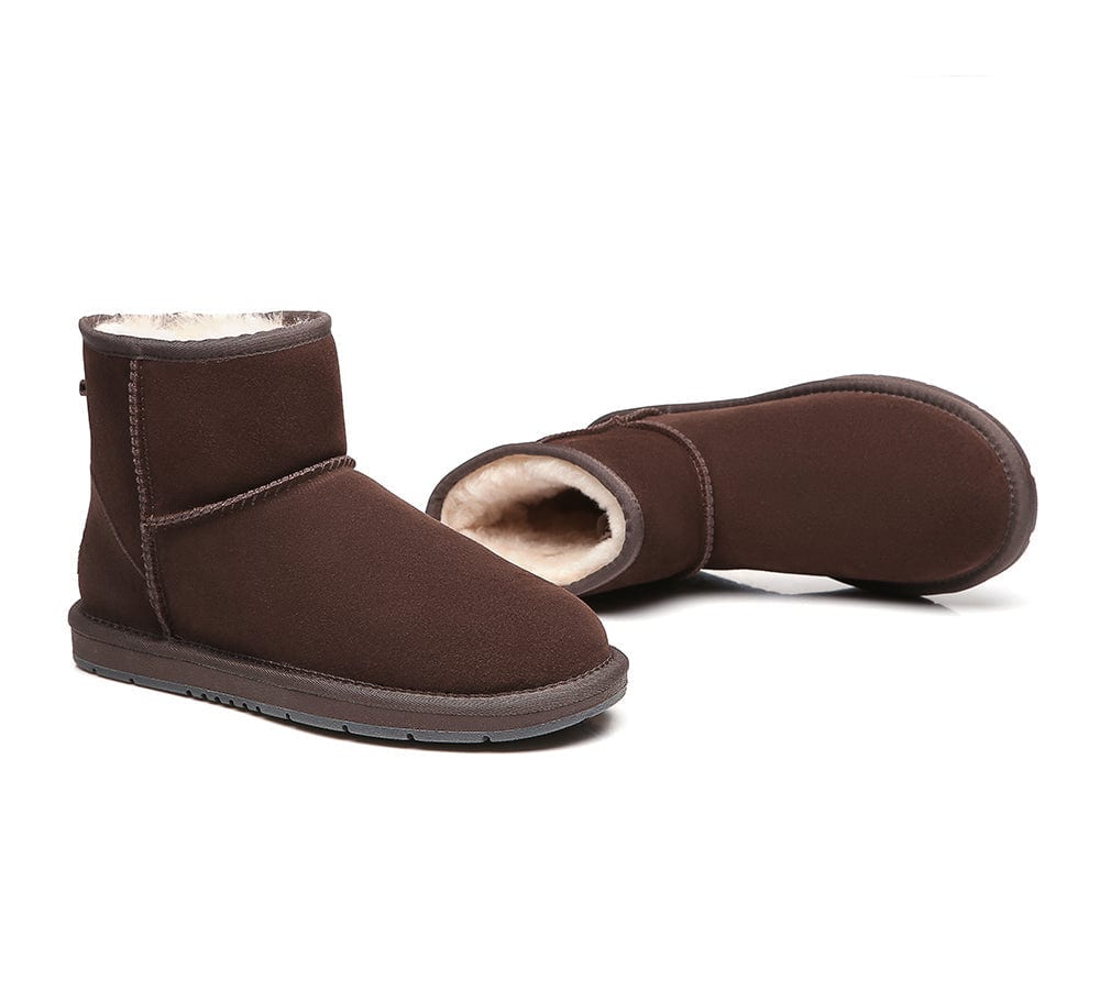 AUSTRALIAN SHEPHERD® UGG Boots Sheepskin Wool Mini Classic Suede