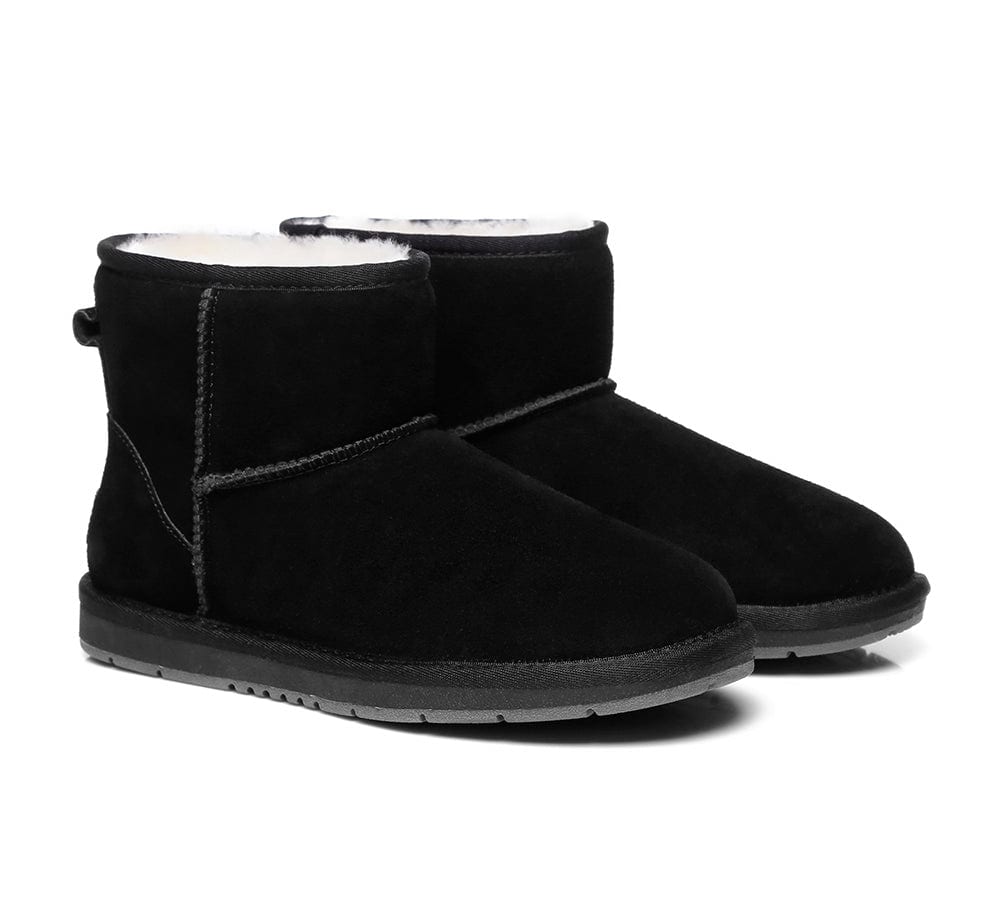 AUSTRALIAN SHEPHERD® UGG Boots Sheepskin Wool Mini Classic Suede