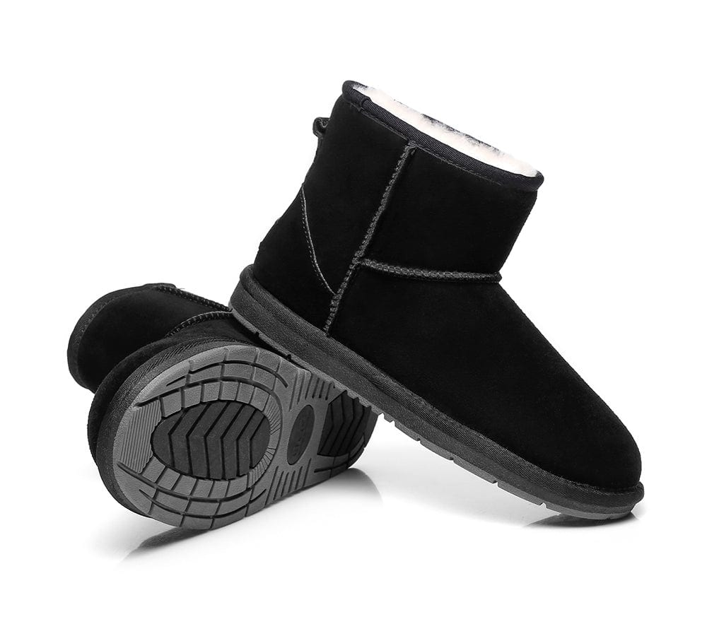 AUSTRALIAN SHEPHERD® UGG Boots Sheepskin Wool Mini Classic Suede