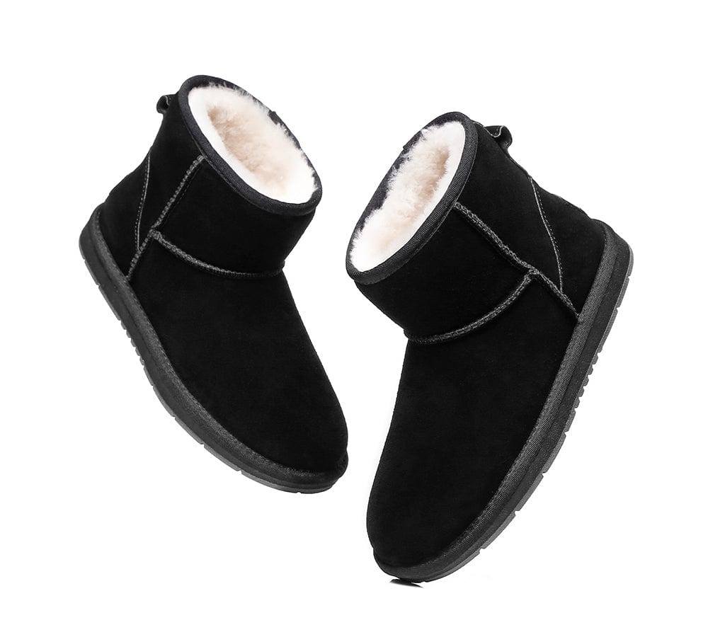 AUSTRALIAN SHEPHERD® UGG Boots Sheepskin Wool Mini Classic Suede