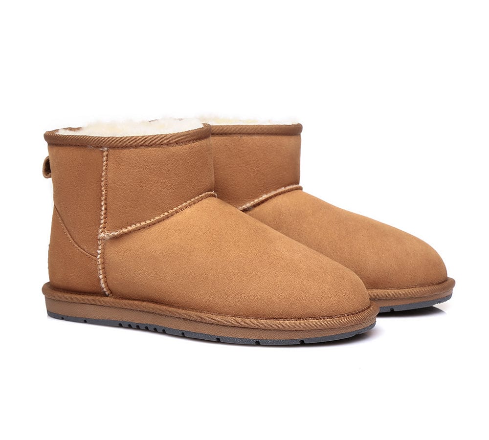 AUSTRALIAN SHEPHERD® UGG Boots Sheepskin Wool Mini Classic Suede