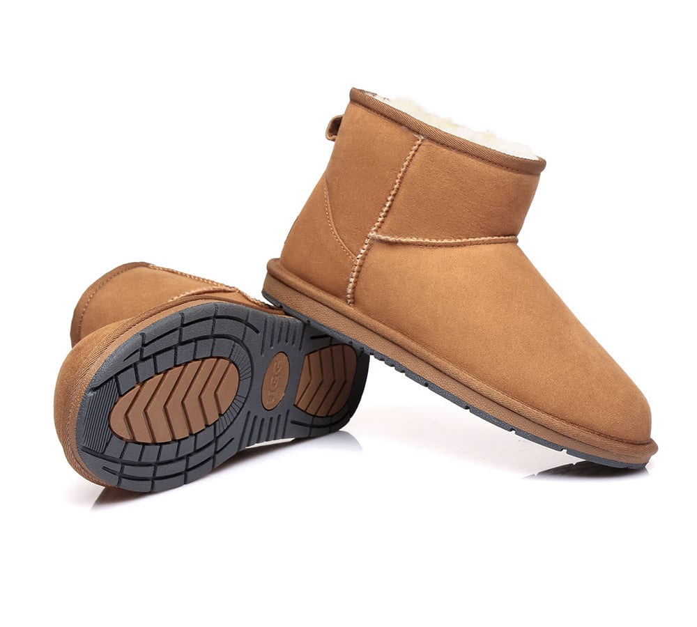 AUSTRALIAN SHEPHERD® UGG Boots Sheepskin Wool Mini Classic Suede