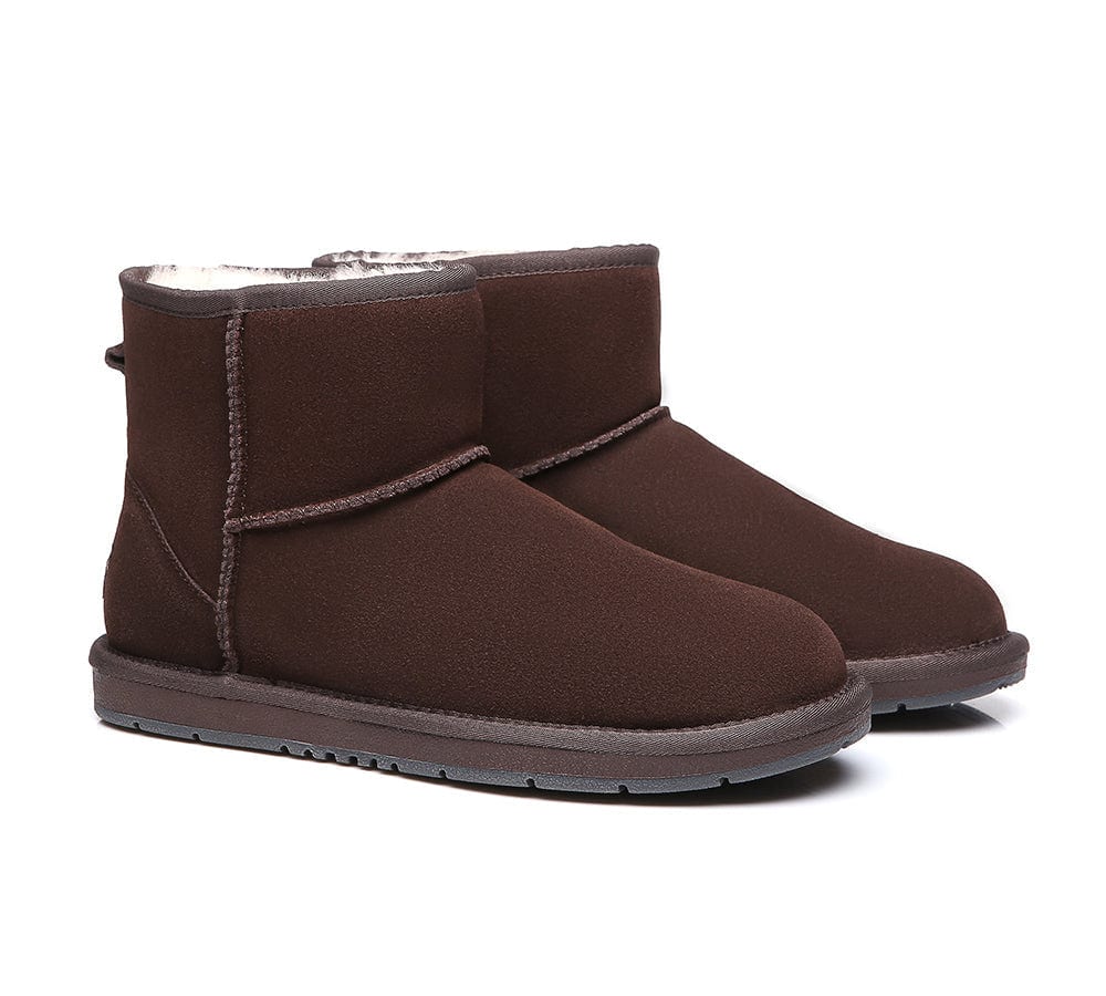 AUSTRALIAN SHEPHERD® UGG Boots Sheepskin Wool Mini Classic Suede