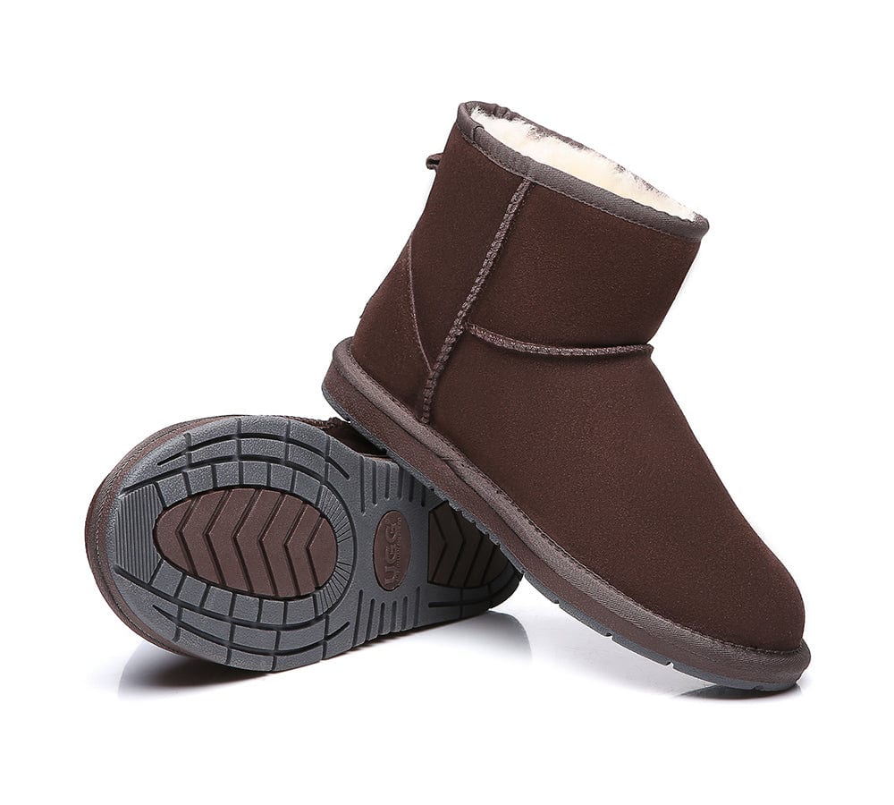 AUSTRALIAN SHEPHERD® UGG Boots Sheepskin Wool Mini Classic Suede