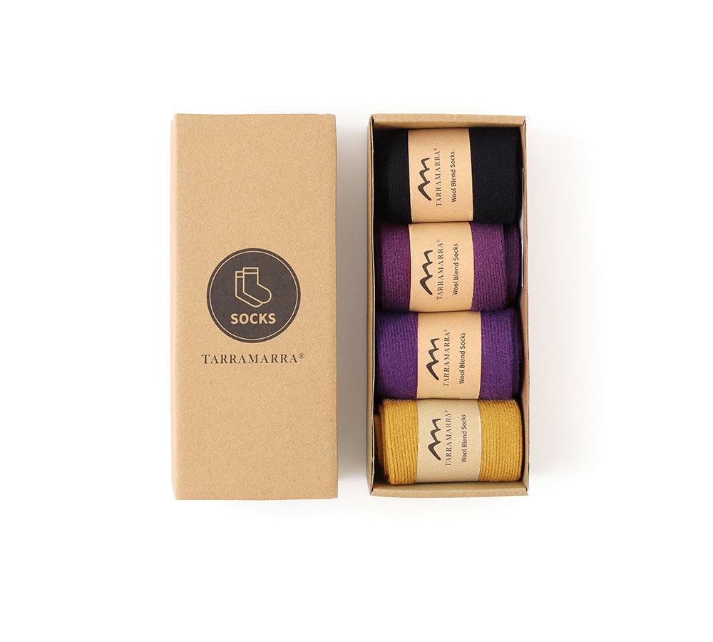 TARRAMARRA® Women Wool Blend Socks 4 Pairs