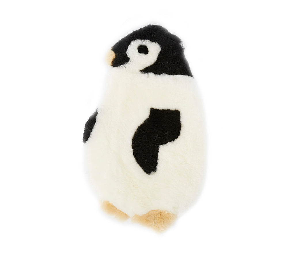 Genuine Australian Sheepskin Wool Decoration Penguin Rug