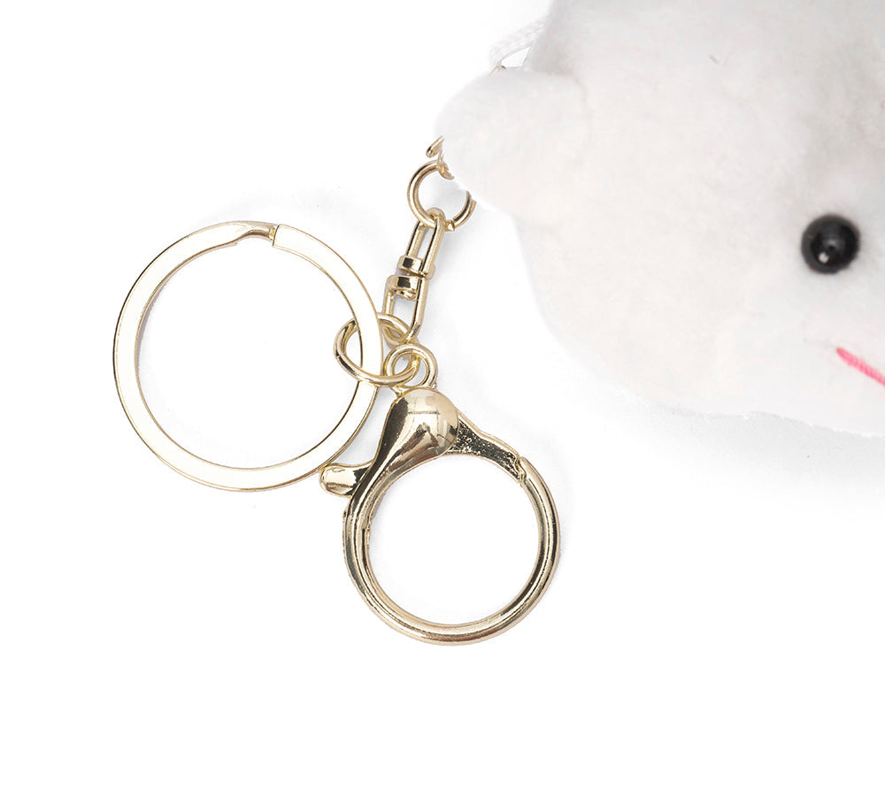 AUSTRALIAN SHEPHERD® Cute Plush Alpaca Keyring