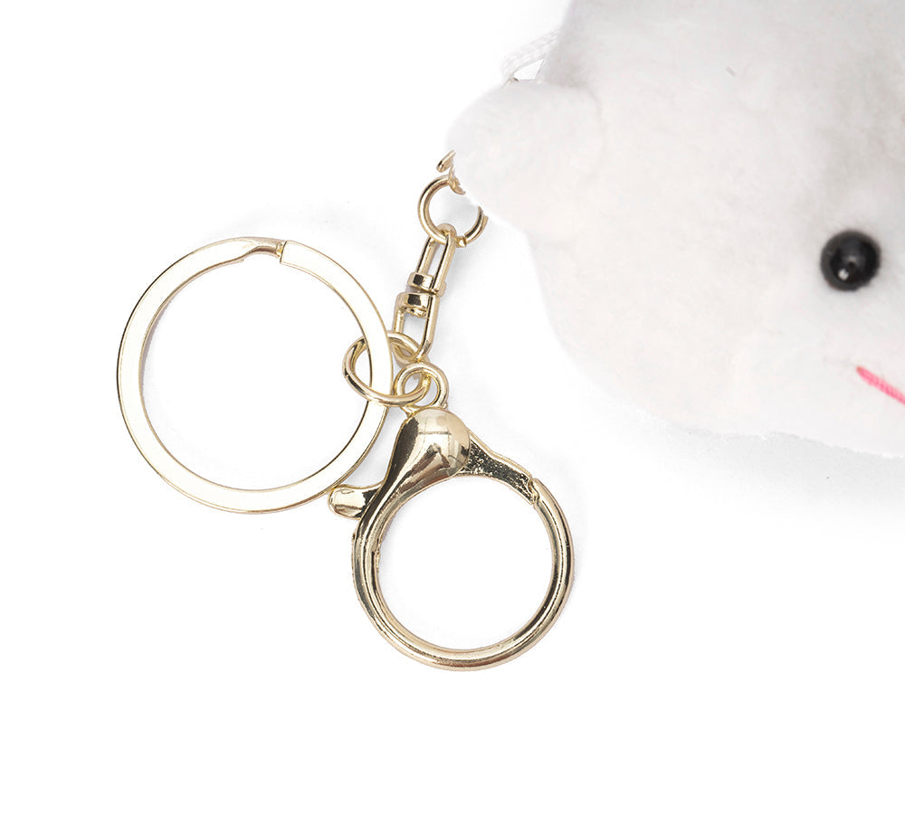 AUSTRALIAN SHEPHERD® Cute Plush Alpaca Keyring