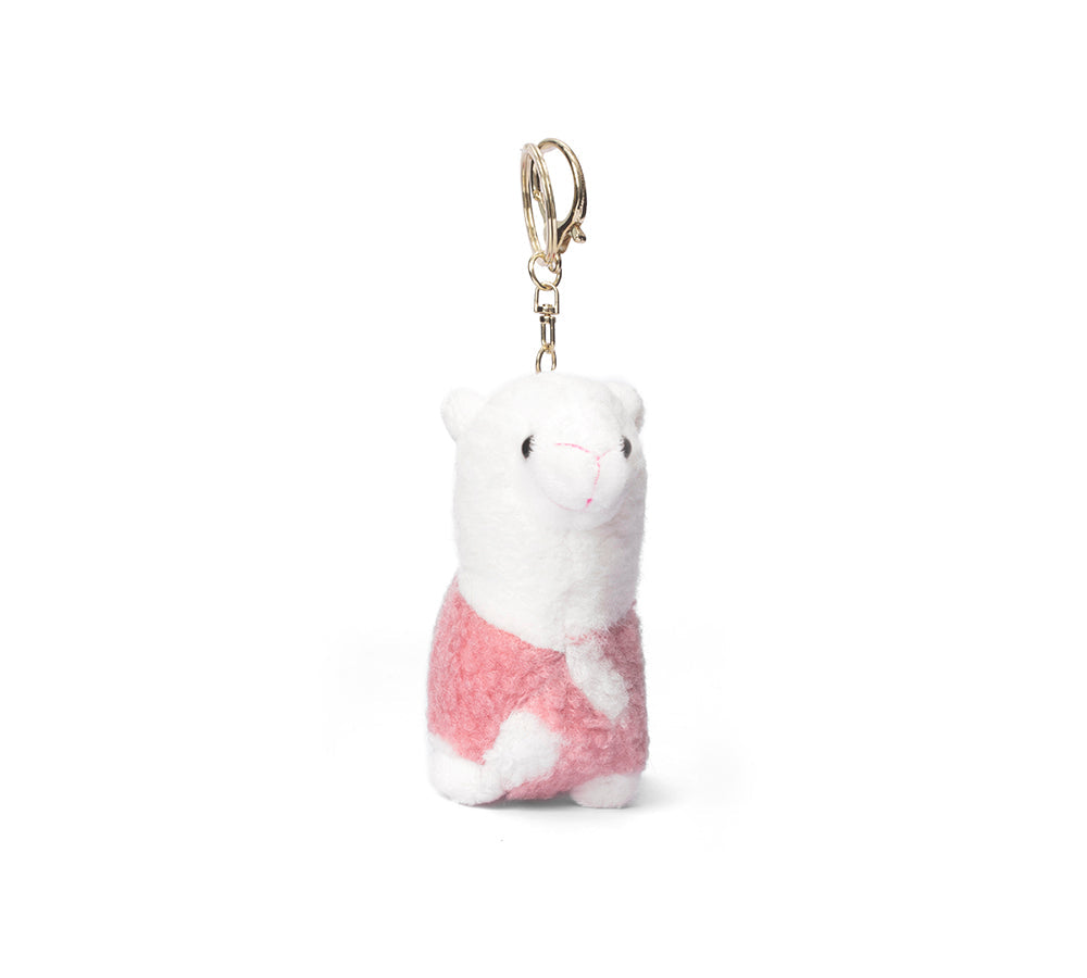 AUSTRALIAN SHEPHERD® Cute Plush Alpaca Keyring