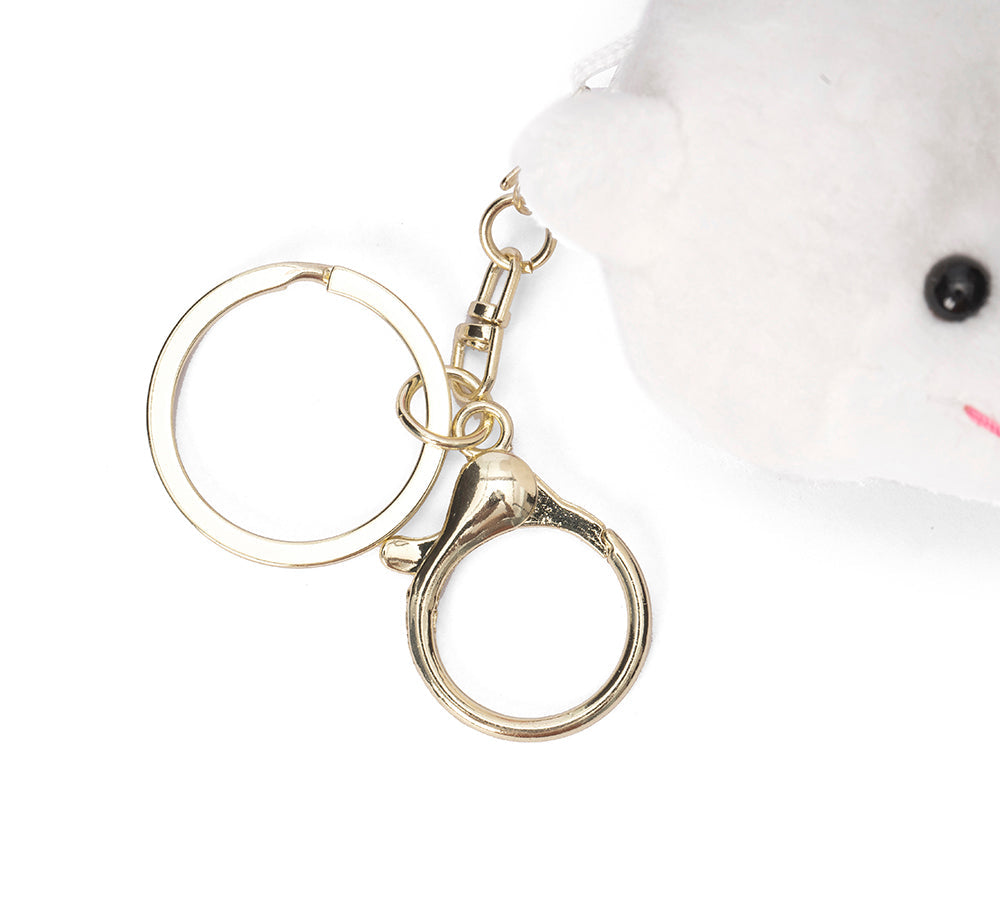 AUSTRALIAN SHEPHERD® Cute Plush Alpaca Keyring