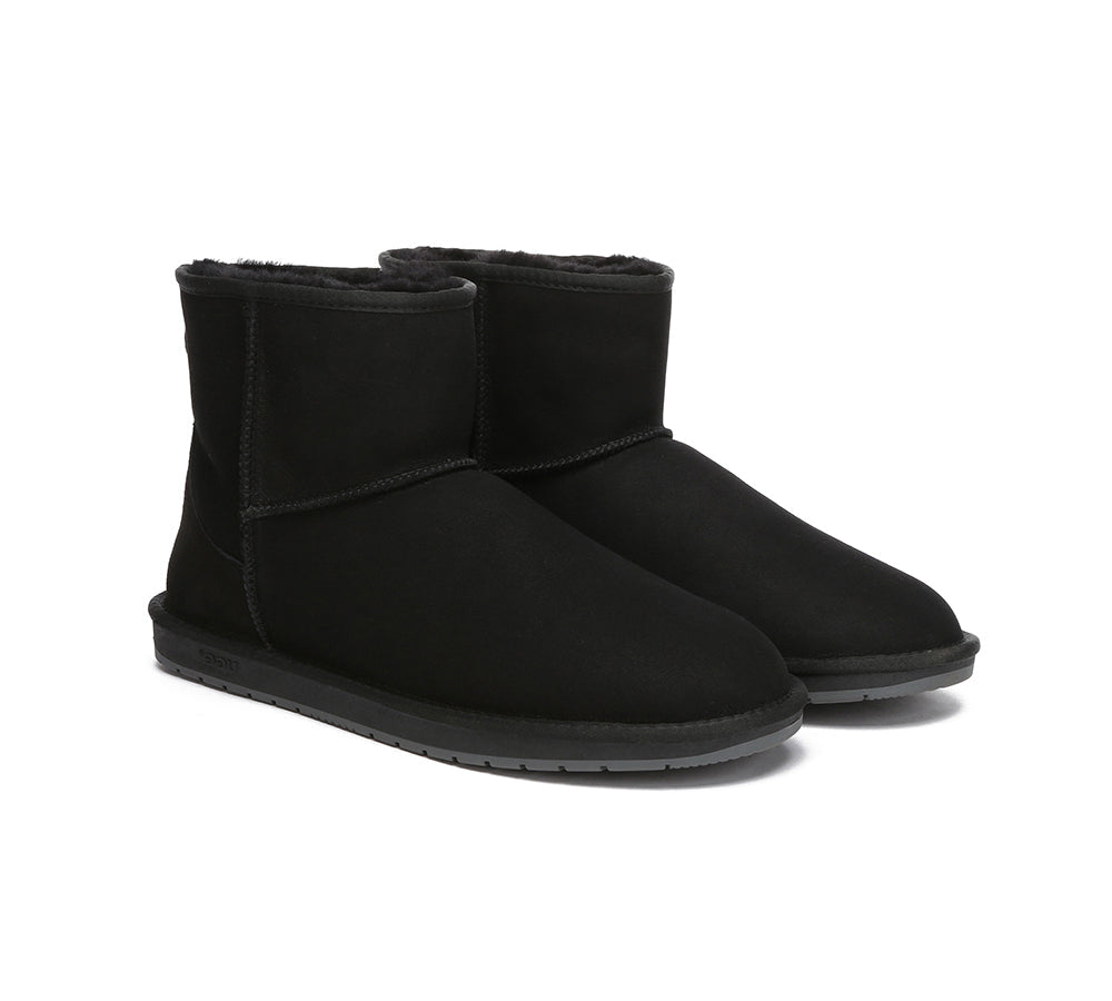 AUSTRALIAN SHEPHERD® UGG Boots Men Sheepskin Wool Large Size Mini Classic