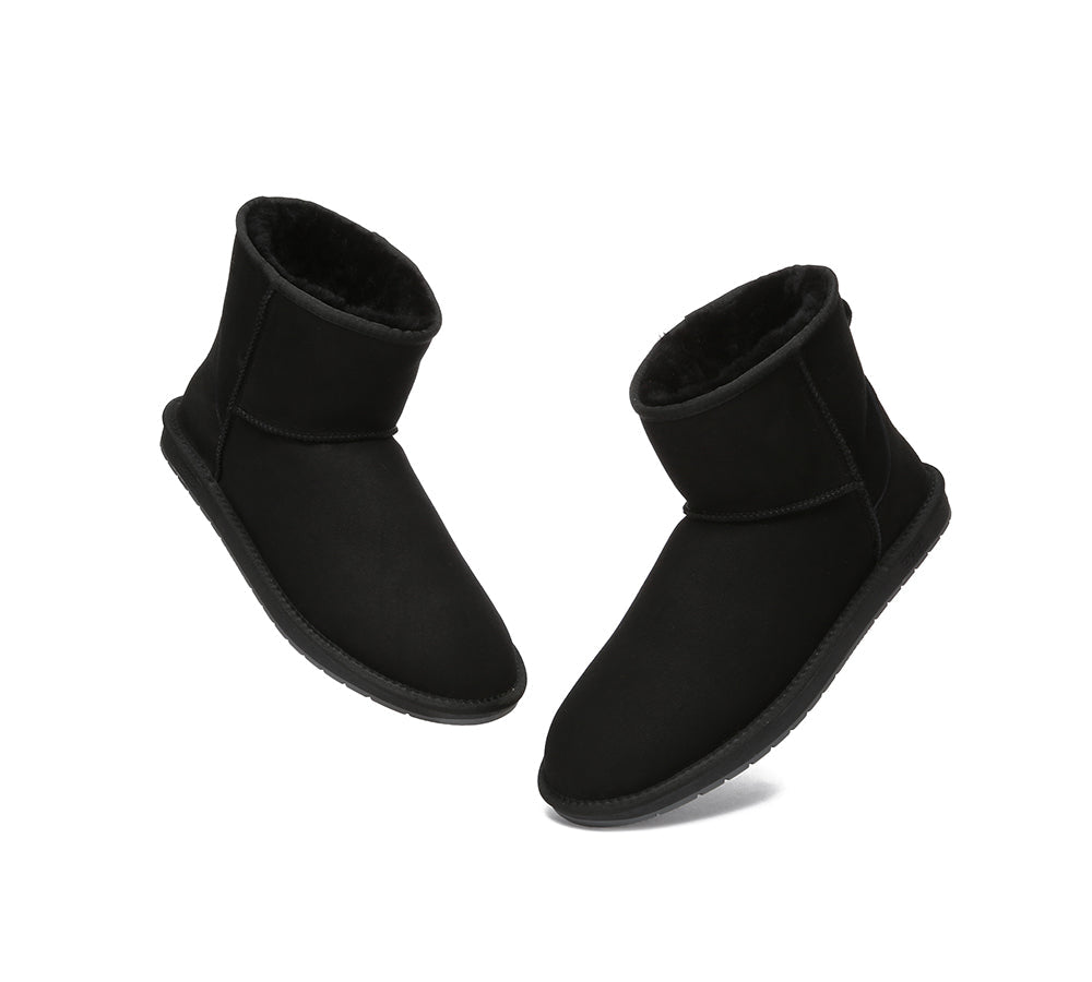 AUSTRALIAN SHEPHERD® UGG Boots Men Sheepskin Wool Large Size Mini Classic