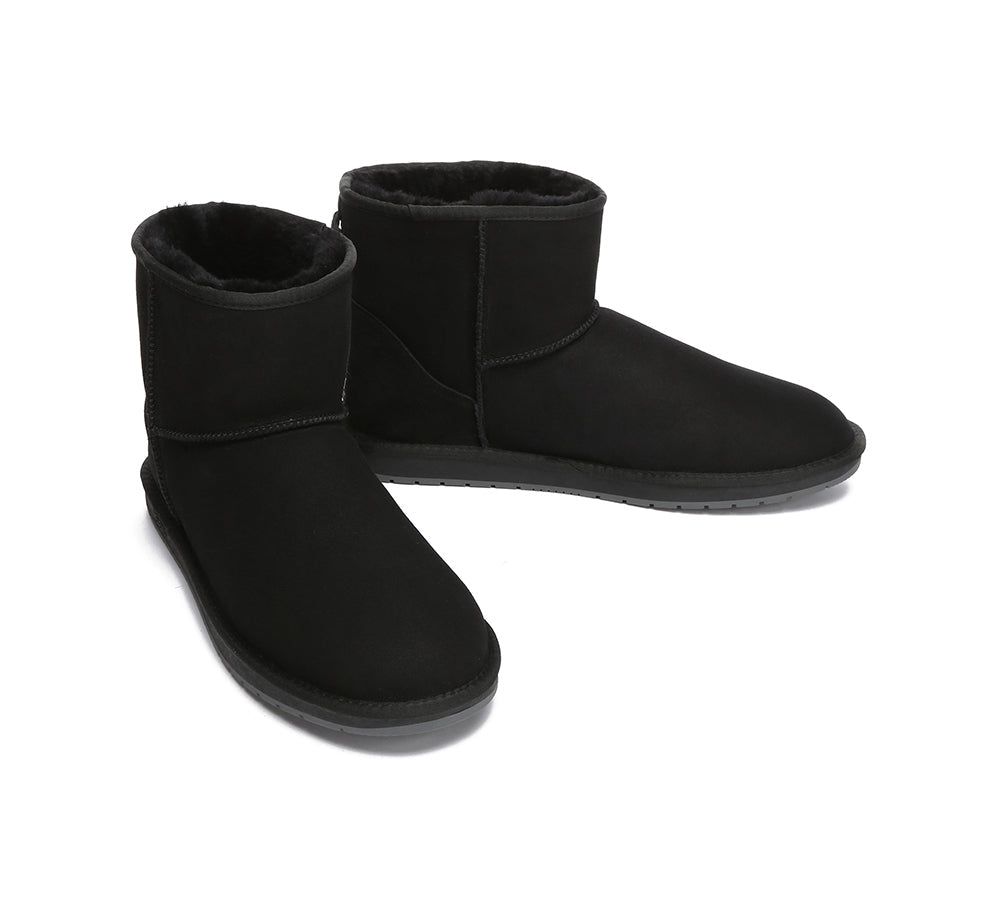 AUSTRALIAN SHEPHERD® UGG Boots Men Sheepskin Wool Large Size Mini Classic