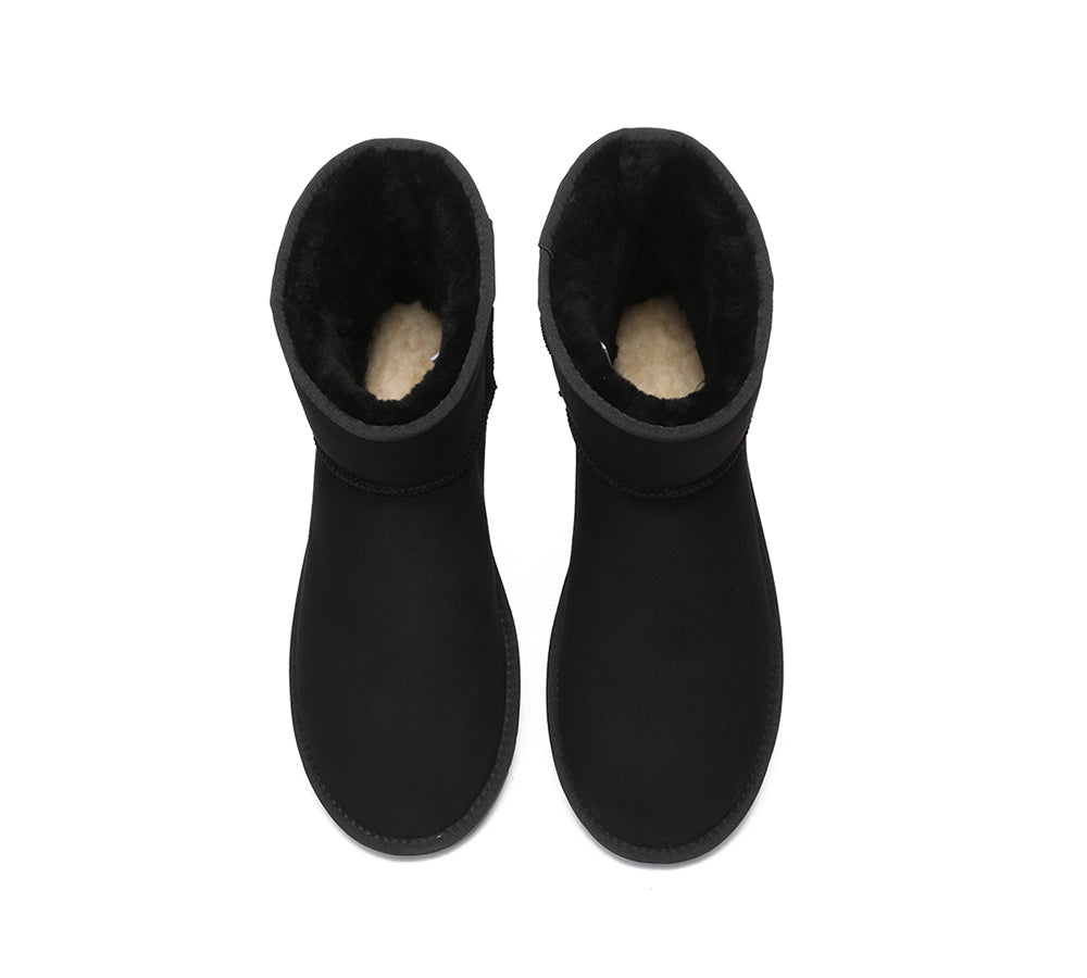 AUSTRALIAN SHEPHERD® UGG Boots Men Sheepskin Wool Large Size Mini Classic