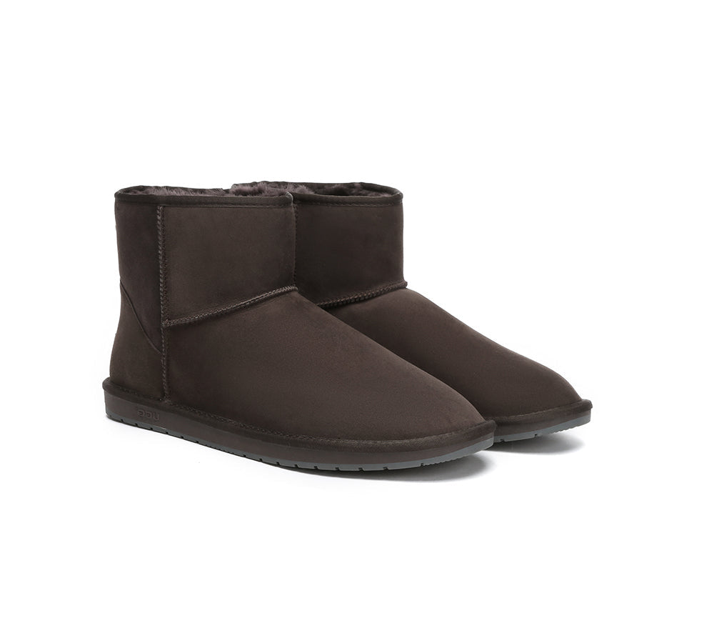 AUSTRALIAN SHEPHERD® UGG Boots Men Sheepskin Wool Large Size Mini Classic