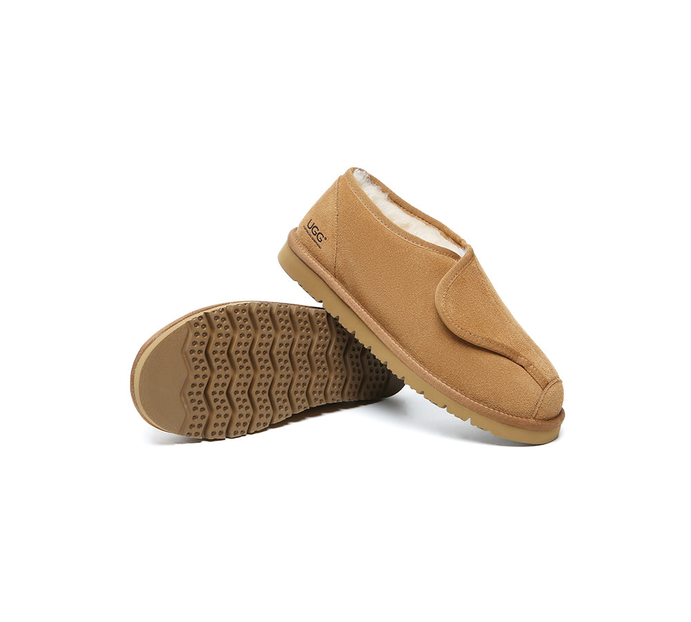 AUSTRALIAN SHEPHERD® UGG Slippers Sheepskin Wool Adjustable Tristen