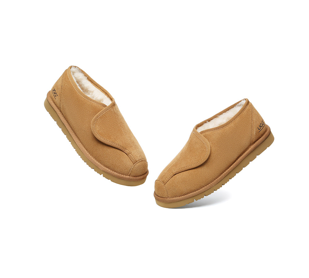 AUSTRALIAN SHEPHERD® UGG Slippers Sheepskin Wool Adjustable Tristen