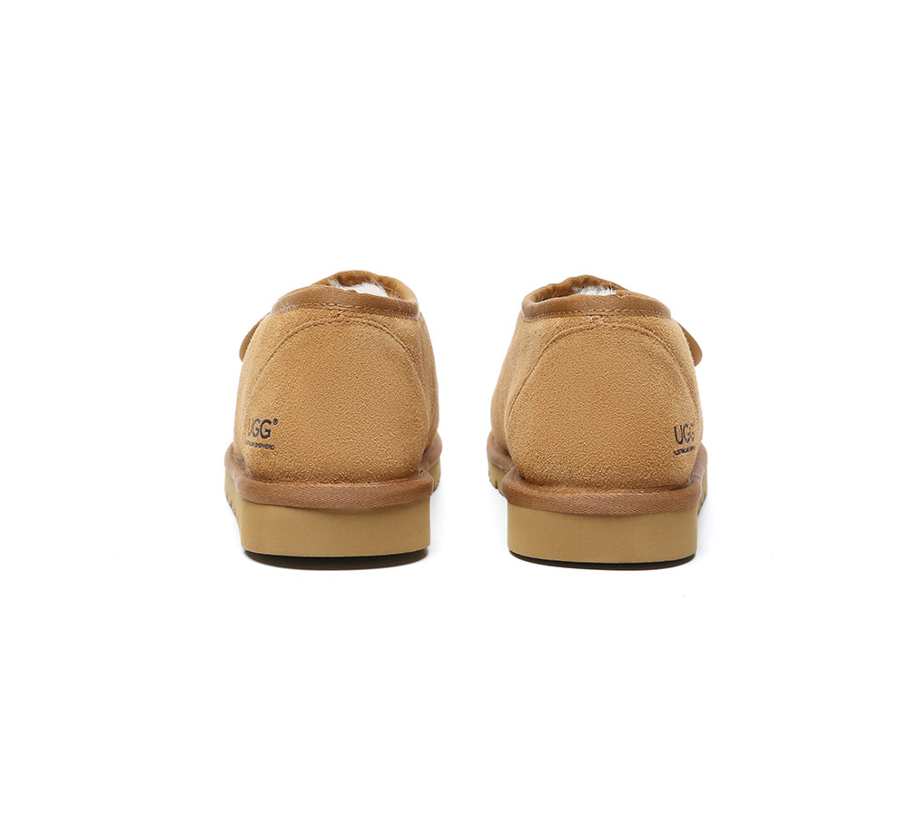 AUSTRALIAN SHEPHERD® UGG Slippers Sheepskin Wool Adjustable Tristen