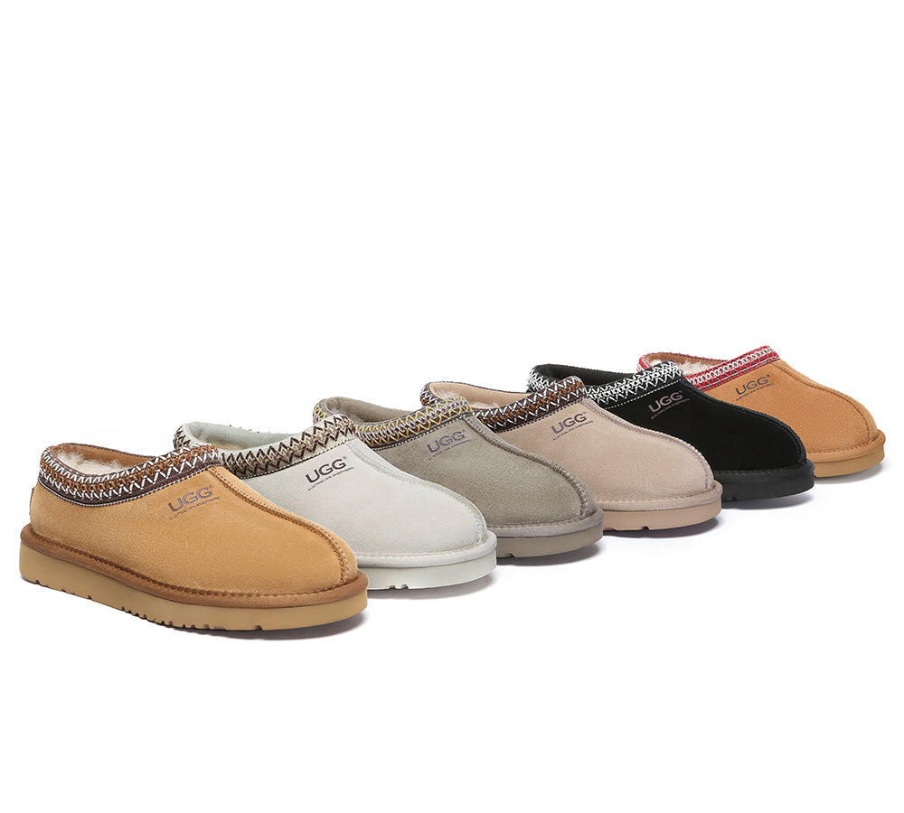 AUSTRALIAN SHEPHERD® UGG Slippers Sheepskin Wool Ankle Tazzy Hippie