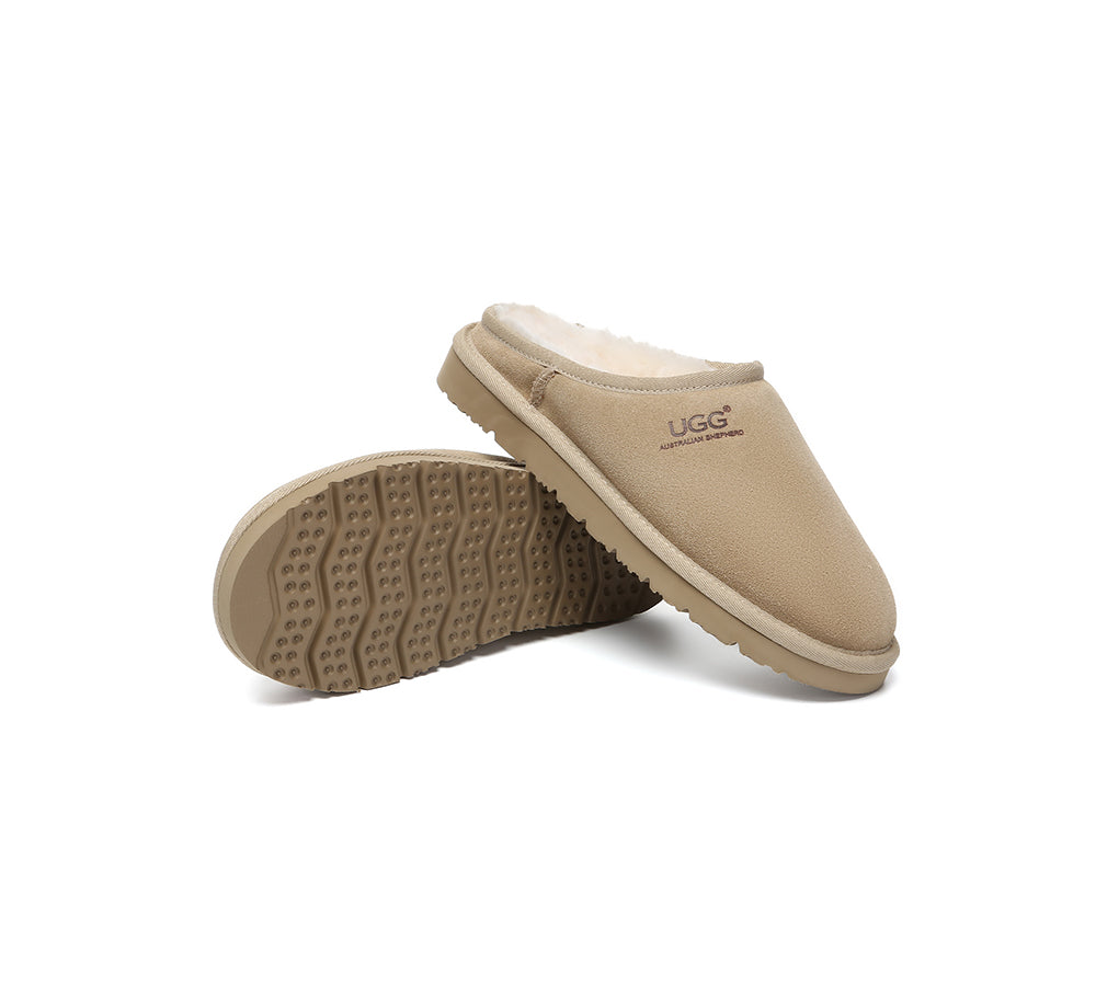 Australian Shepherd® UGG Slippers Sheepskin Wool Minimalist Classic Nano
