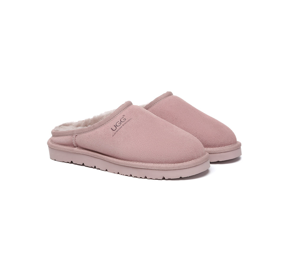 Australian Shepherd® UGG Slippers Sheepskin Wool Minimalist Classic Nano