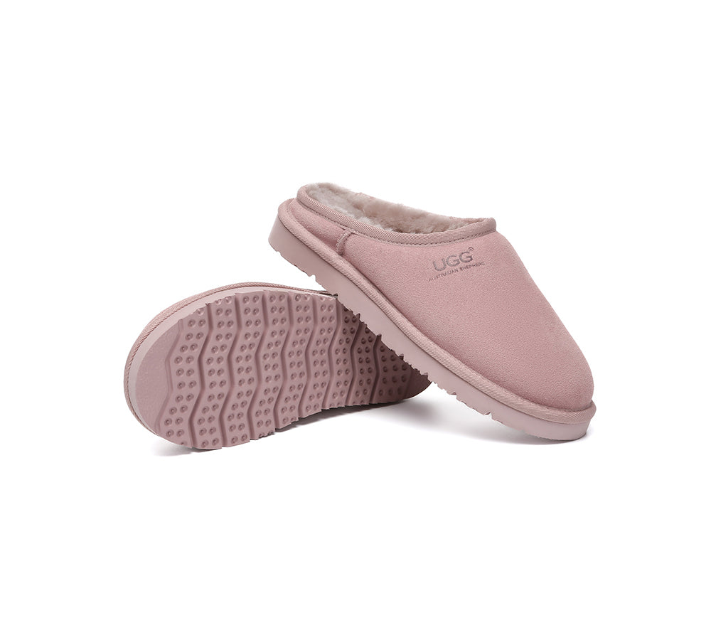 Australian Shepherd® UGG Slippers Sheepskin Wool Minimalist Classic Nano