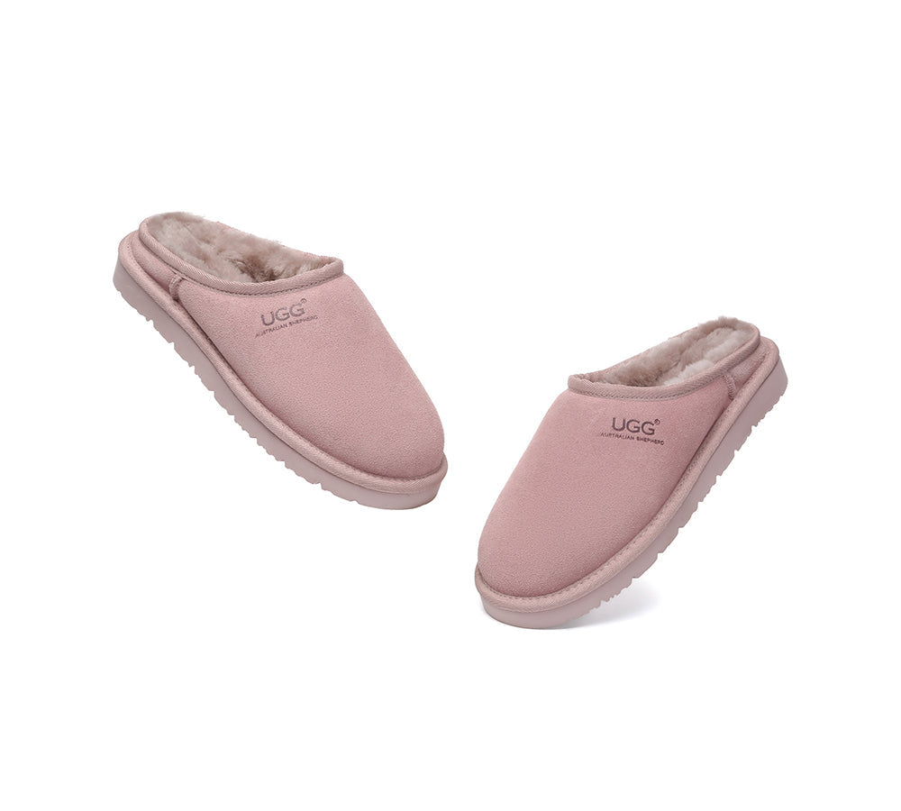 Australian Shepherd® UGG Slippers Sheepskin Wool Minimalist Classic Nano