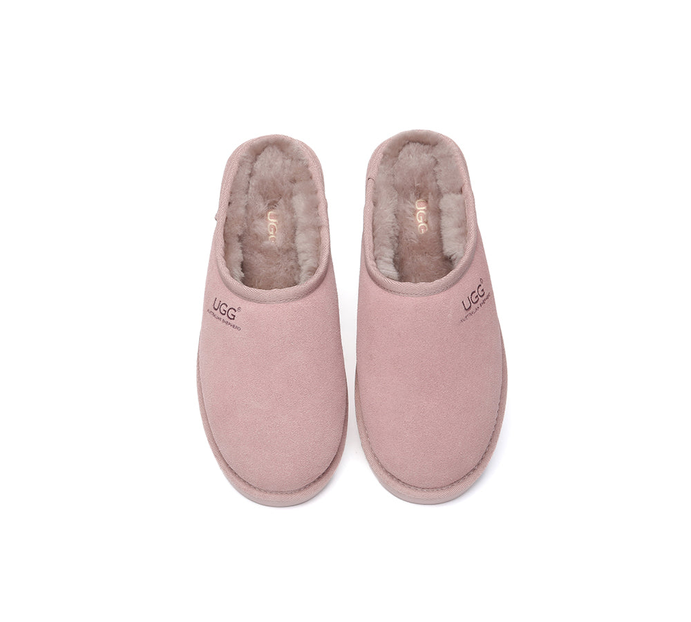 Australian Shepherd® UGG Slippers Sheepskin Wool Minimalist Classic Nano