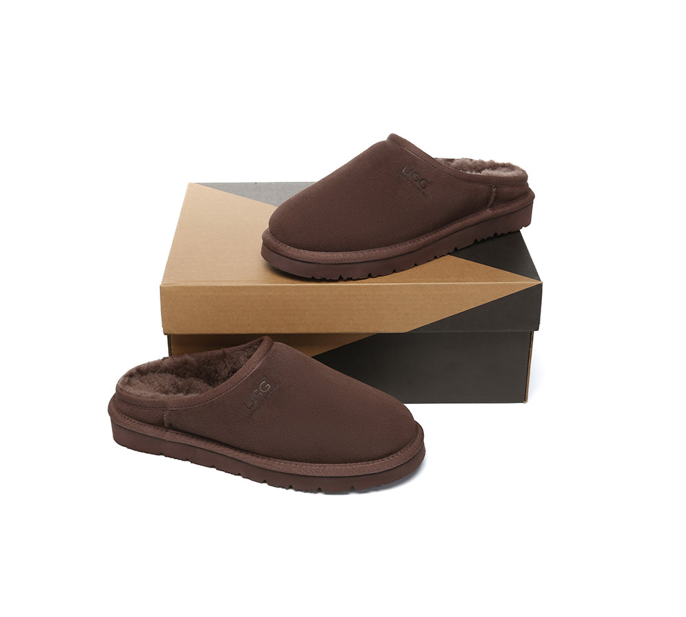 Australian Shepherd® UGG Slippers Sheepskin Wool Minimalist Classic Nano
