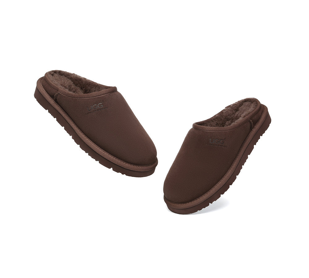 Australian Shepherd® UGG Slippers Sheepskin Wool Minimalist Classic Nano