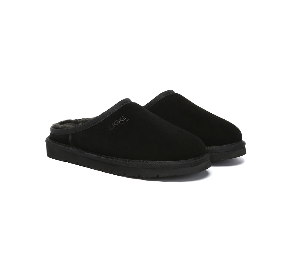 Australian Shepherd® UGG Slippers Sheepskin Wool Minimalist Classic Nano