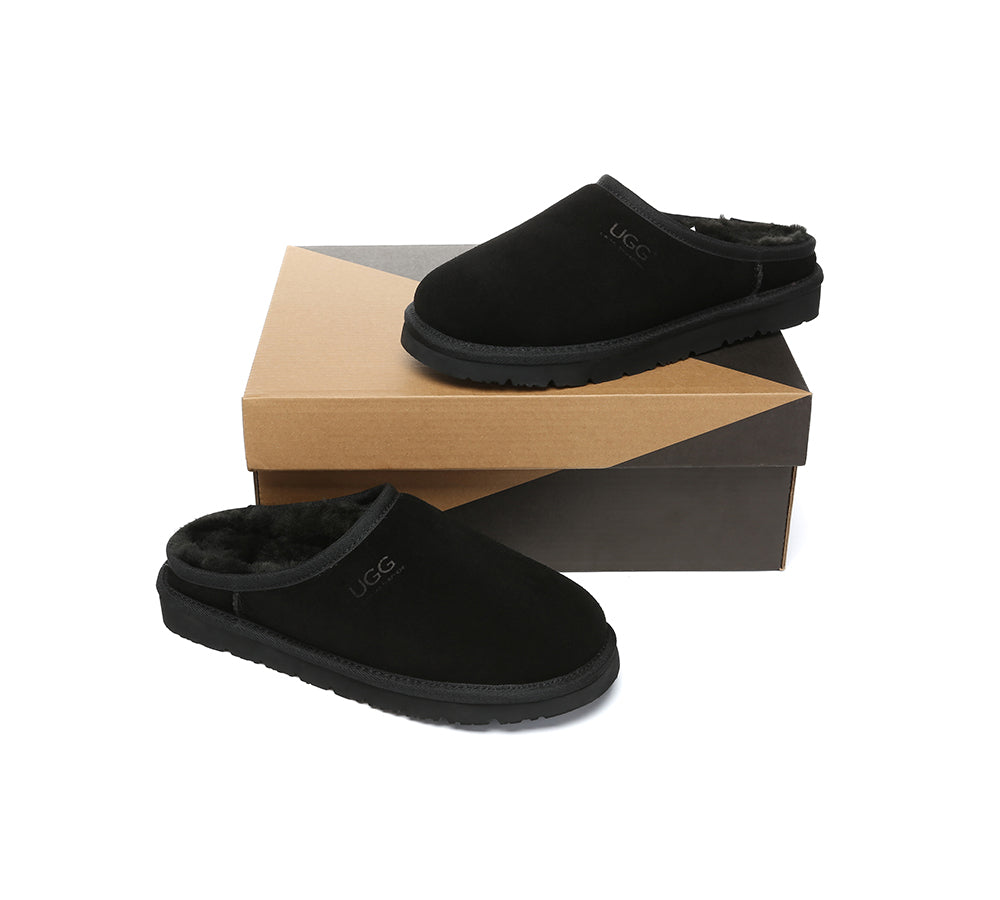 Australian Shepherd® UGG Slippers Sheepskin Wool Minimalist Classic Nano