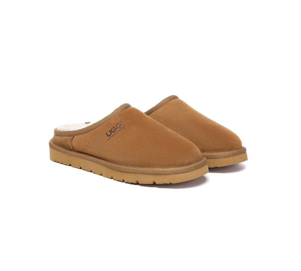 Australian Shepherd® UGG Slippers Sheepskin Wool Minimalist Classic Nano