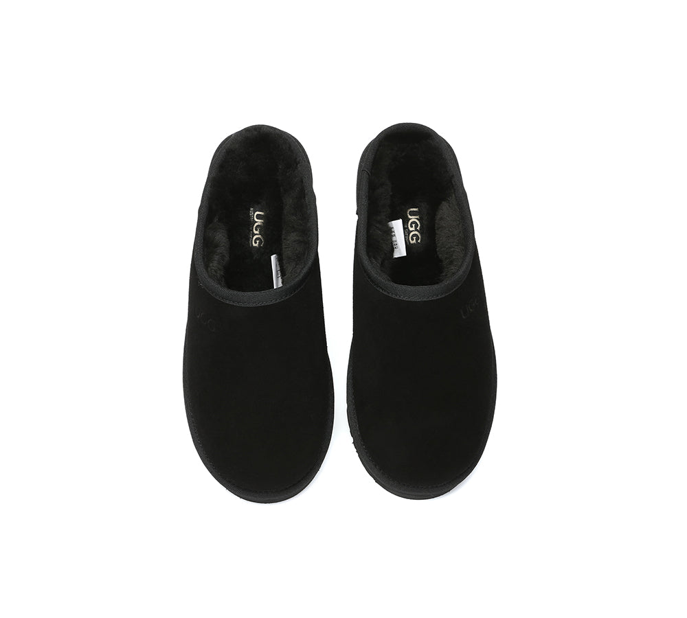 Australian Shepherd® UGG Slippers Sheepskin Wool Minimalist Classic Nano