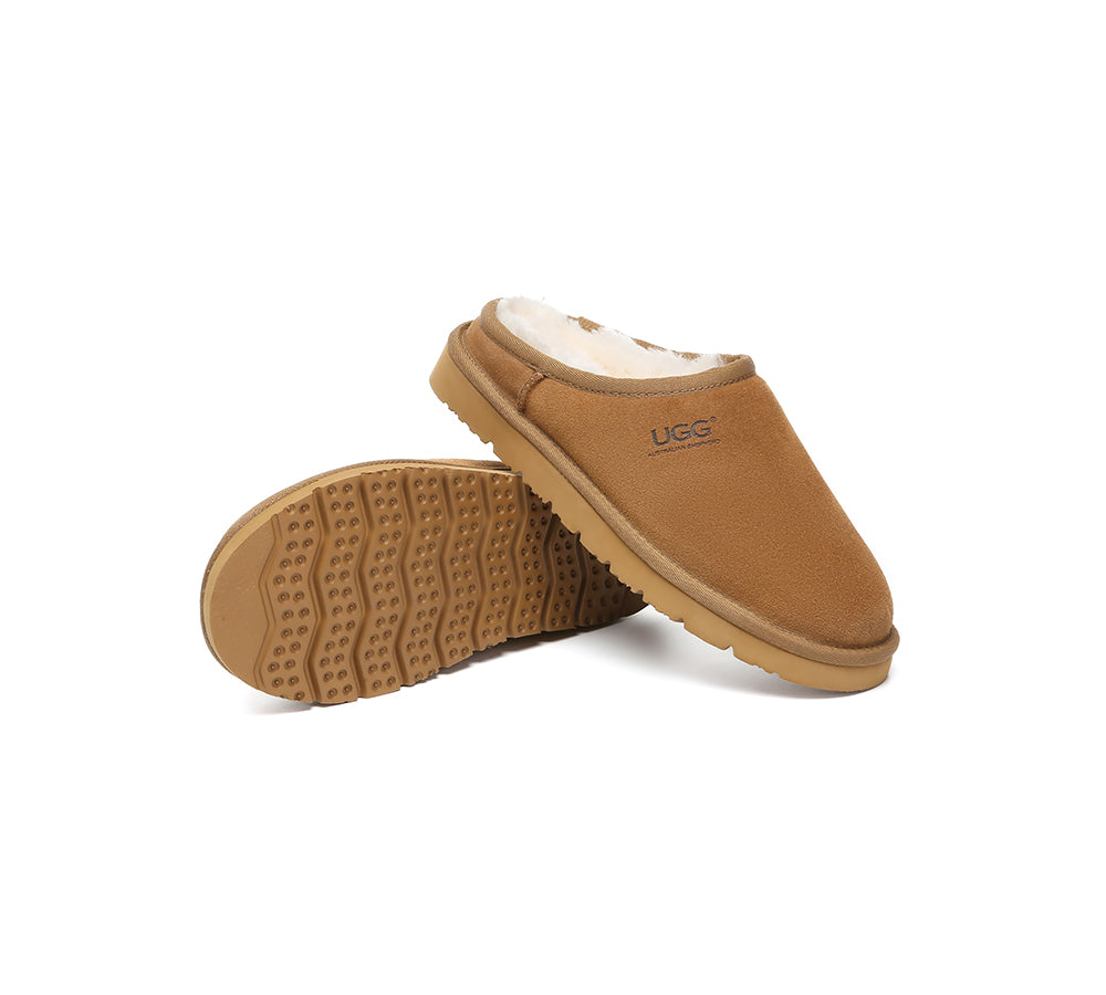 Australian Shepherd® UGG Slippers Sheepskin Wool Minimalist Classic Nano