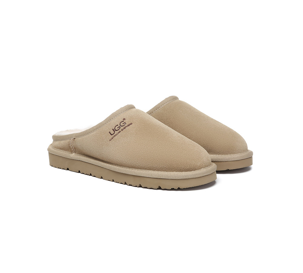 Australian Shepherd® UGG Slippers Sheepskin Wool Minimalist Classic Nano