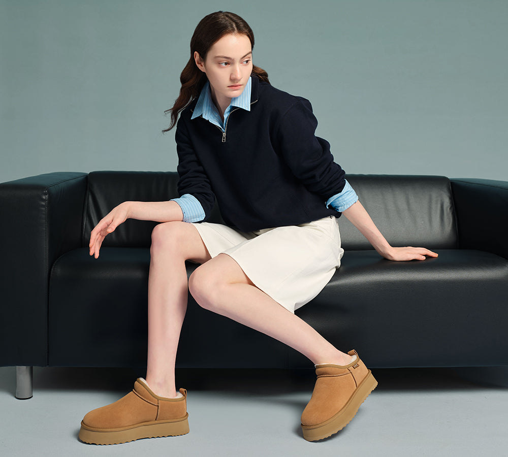 Australian Shepherd® UGG Boots Low Cut Ankle Classic Platform Nano