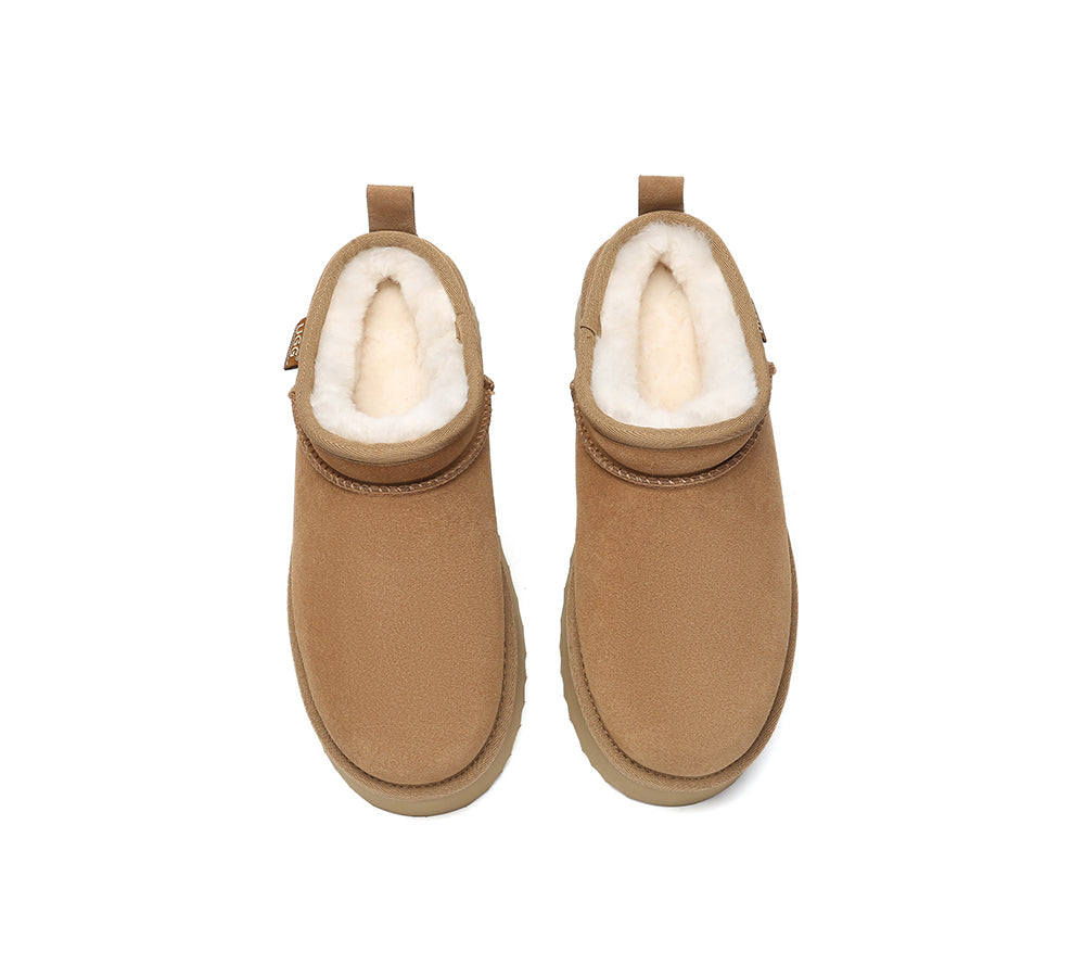 Australian Shepherd® UGG Boots Low Cut Ankle Classic Platform Nano